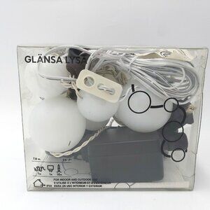IKEA GLANSA LYSA  LED Lights- 501.264.60-Strip Of 10 Lights-Discontinued-HTF